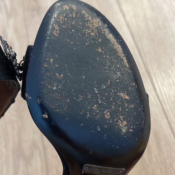Dolce & Gabbana elegant shoes VERO CUOIO size 35 1/2 - Picture 12 of 13